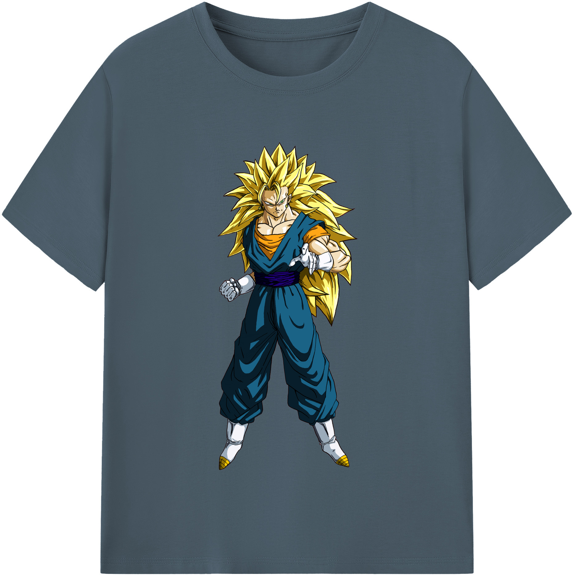 （画像用） ドラゴンボール ベジット DRAGON BALL Vegetto 綿100％半袖Tシャツ（フロントプリント）